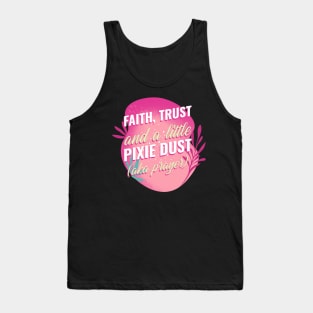 Faith Trust Prayer Christian Tank Top